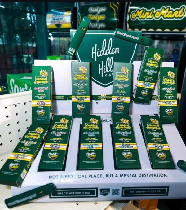 Hidden Hills Club Disposable UK