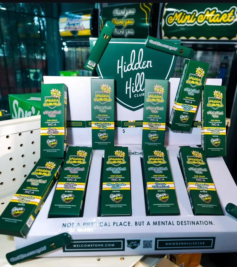 Hidden Hills Club Disposable UK