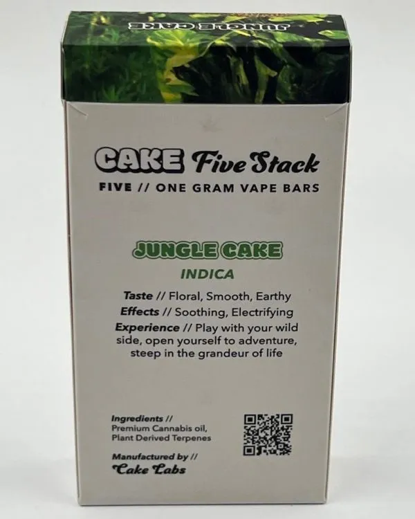 Jungle 4th Gen Cake Bar Disposable