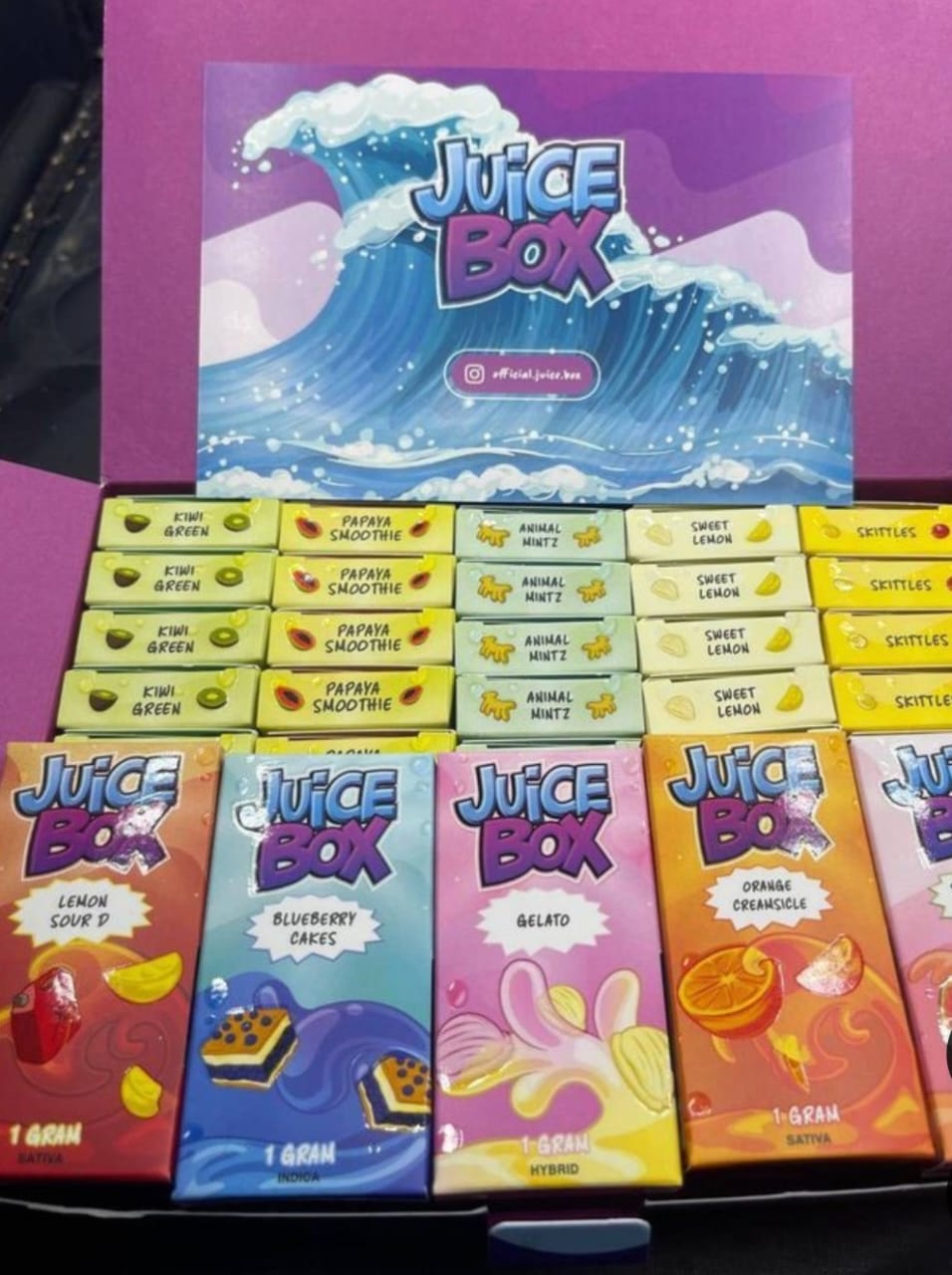Juice Box Cartridges